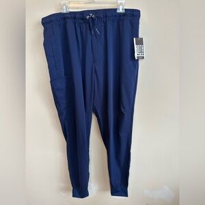 Roth Wear Navy Jogger Scrub Pant